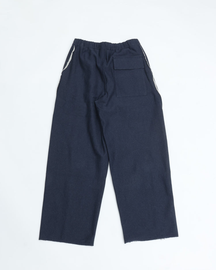 PERS PROJECTS HAKEEM TWIST TROUSERS top navy