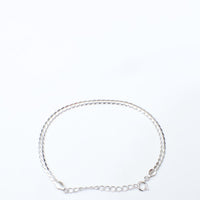 THE OBJECT / PAR Narrow Snake Bracelet Silver-24005S