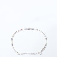 THE OBJECT / PAR Narrow Snake Bracelet Silver-24005S