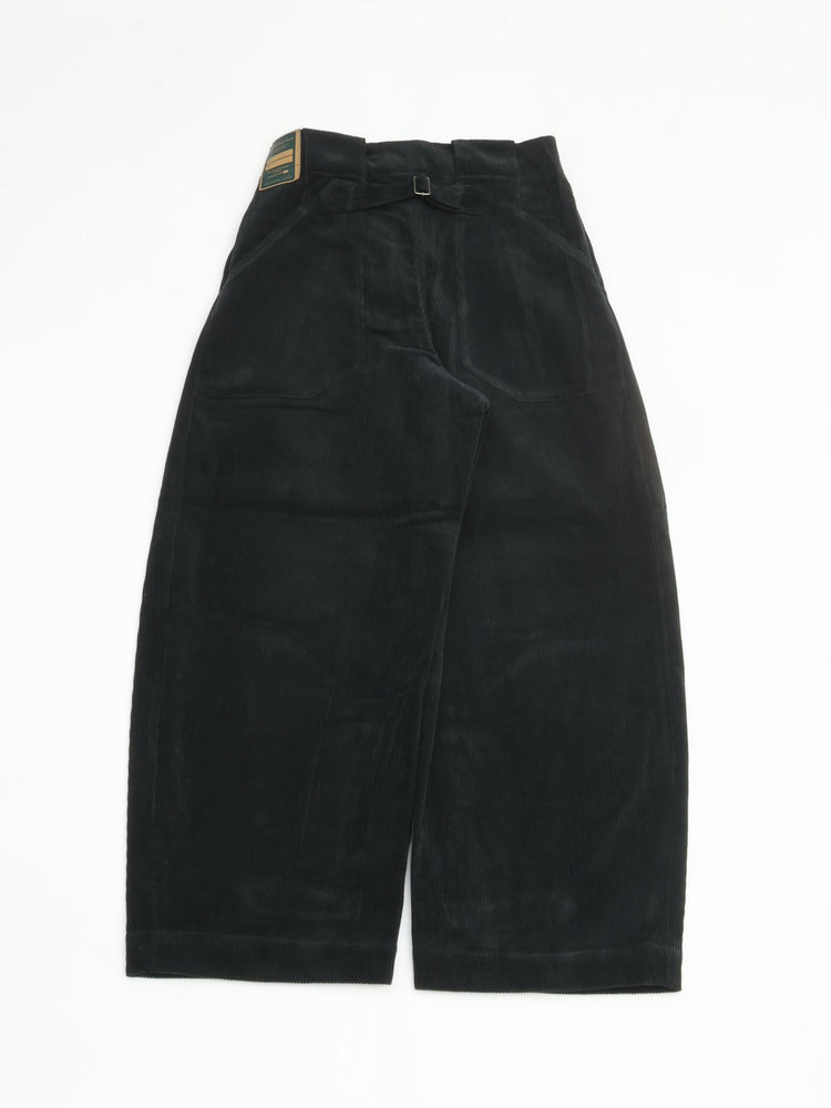 Handwerker  HW wide trousers Corduroy Dark Green 262506