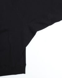 HAVERSACK / 412522 アズマ裏毛クルーネックシャツ BLACK