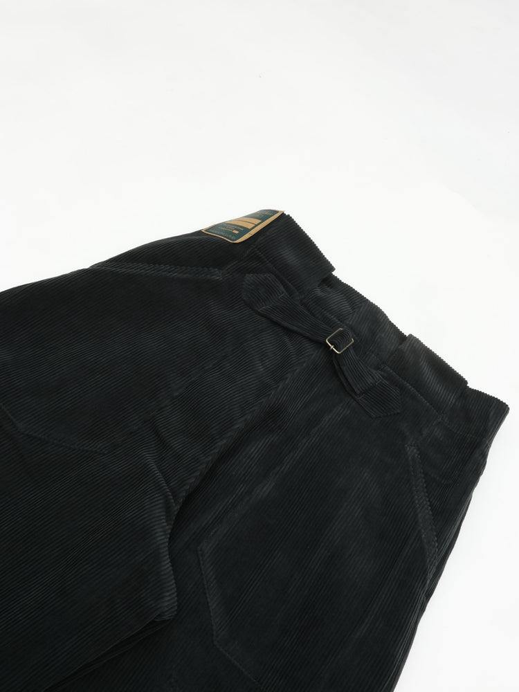 Handwerker  HW wide trousers Corduroy Dark Green 262506