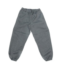 maillot / mature tech tweed rib trouser GRAY