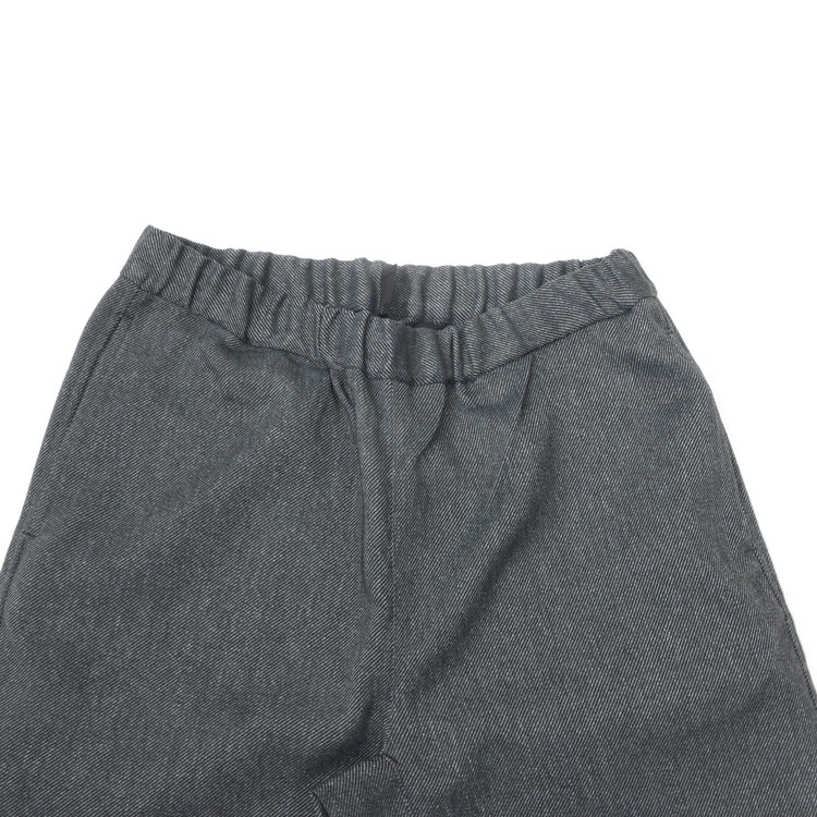 maillot / mature tech tweed rib trouser GRAY
