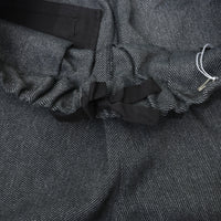 maillot / mature tech tweed rib trouser NAVY