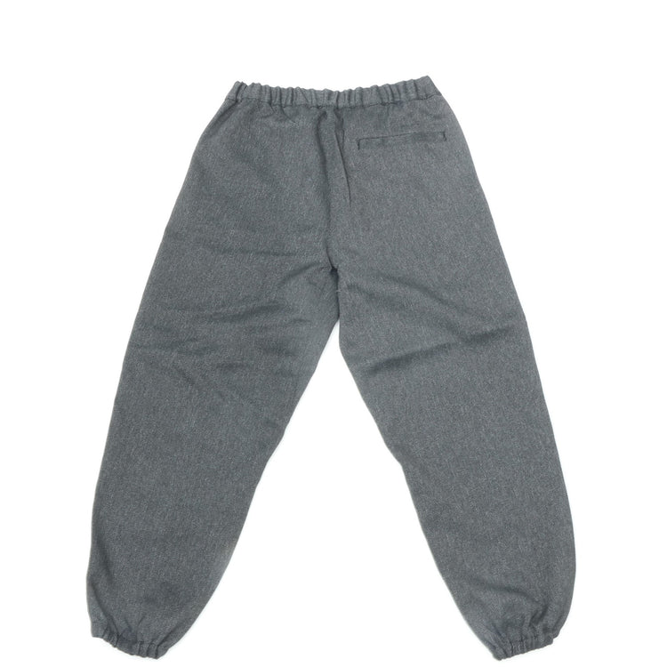 maillot / mature tech tweed rib trouser GRAY