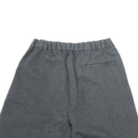 maillot / mature tech tweed rib trouser GRAY