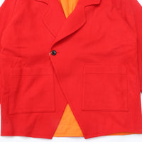 HOMELESS TAILOR / Batten Jacket  RED