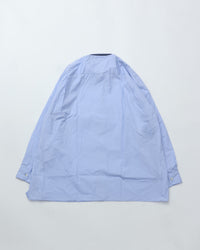 Marvine Pontiak Shirt Makers  MPSM-1914S Tab Collar L/S SH Skyblue