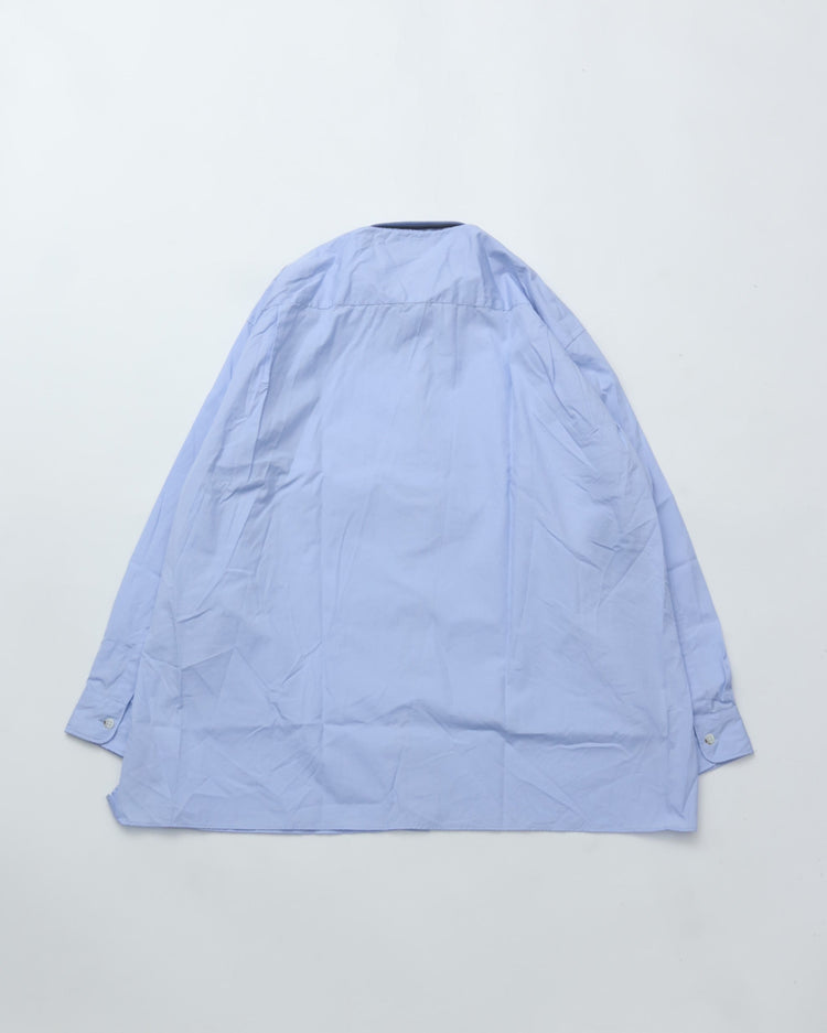 Marvine Pontiak Shirt Makers  MPSM-1914S Tab Collar L/S SH Skyblue