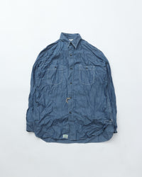 orslow   RELAX FIT CHAMBRAY WORK SHIRT