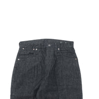 Riprap / TWISTED CREASE JEANS RELAXED-FIT BLACK