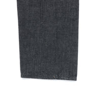 Riprap / TWISTED CREASE JEANS RELAXED-FIT BLACK
