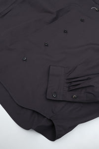 nonnotte Draping Shirt 001 N-26A-010 obsidian