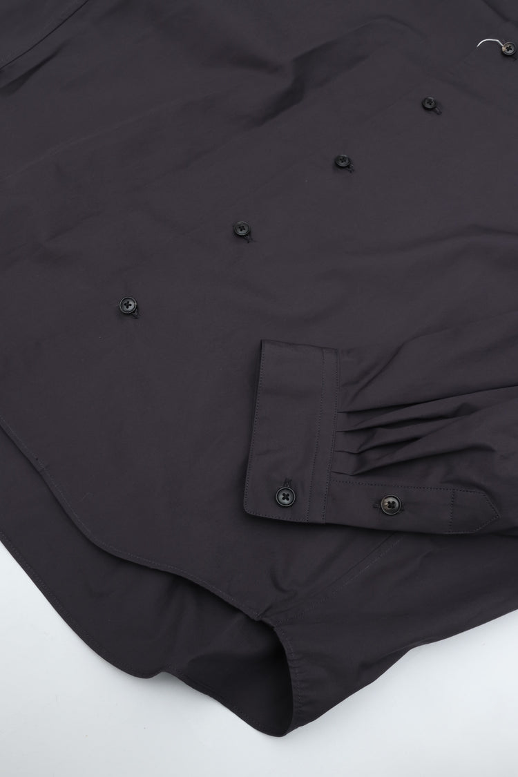 nonnotte Draping Shirt 001 N-26A-010 obsidian