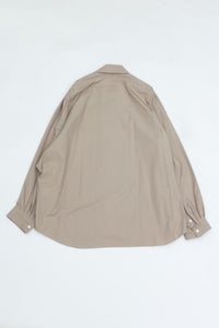 nonnotte Draping Shirt 001 N-26A-010 taupe