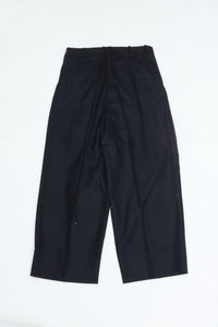 nonnotte Draping Five-Tuck Wide Trousers N-26A-015 Velvet Navy