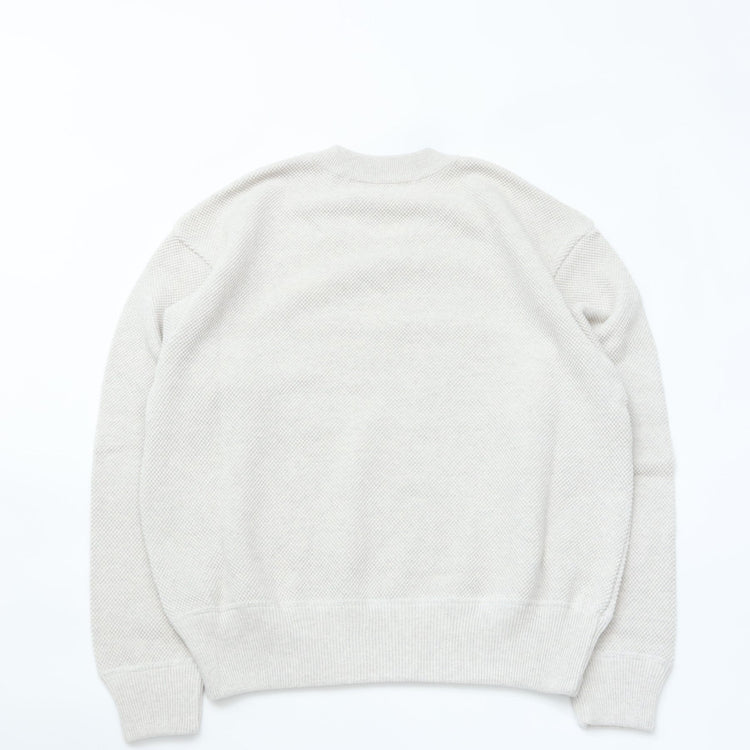 crepuscule / Moss Stitch V Neck PO