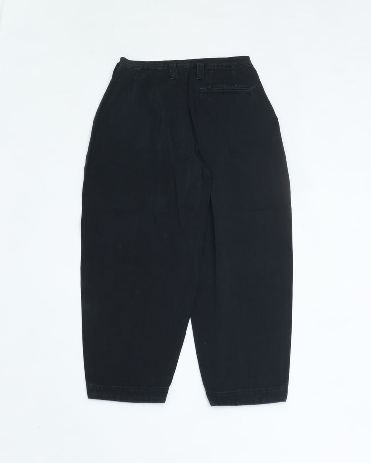 PORTER CLASSIC  CLASSIC DENIM BEBOP PANTS BLACK (WHOLESALE EXCLUSIVE) BFA-P-005-4267