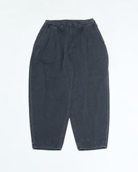 PORTER CLASSIC  CLASSIC DENIM BEBOP PANTS GRAY (WHOLESALE EXCLUSIVE) BFA-P-005-4267