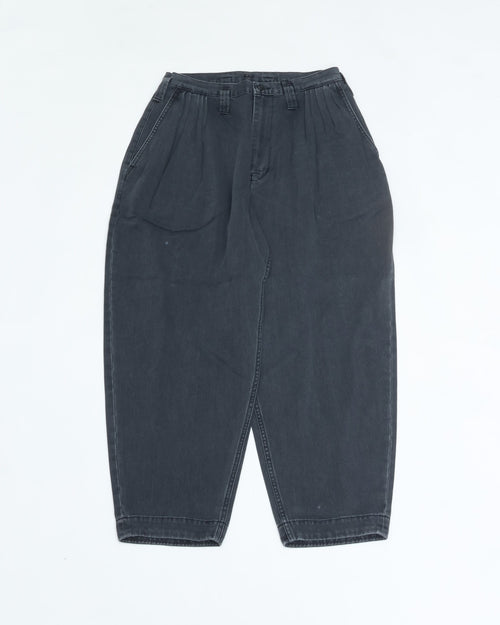 PORTER CLASSIC GENE KELLY CHINOS BLACK