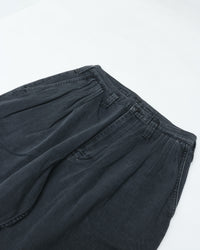 PORTER CLASSIC  CLASSIC DENIM BEBOP PANTS GRAY (WHOLESALE EXCLUSIVE) BFA-P-005-4267