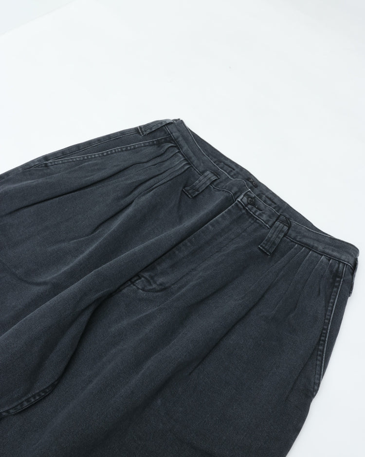 PORTER CLASSIC  CLASSIC DENIM BEBOP PANTS GRAY (WHOLESALE EXCLUSIVE) BFA-P-005-4267