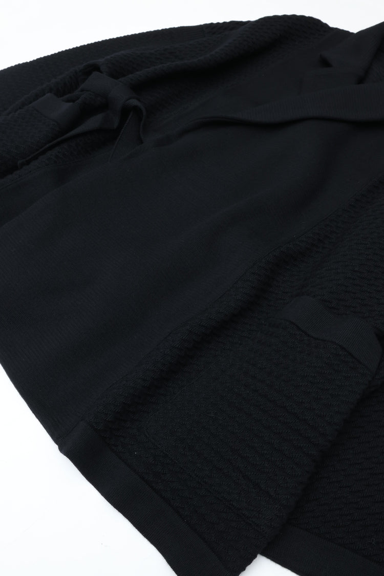 YASHIKI    Akiugumo Knit Jacket（秋雲）YSK-26AW-KN07 BLACK