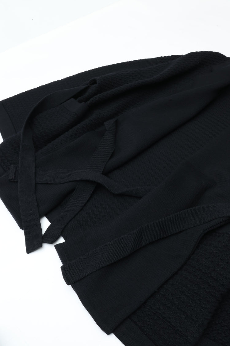 YASHIKI    Akiugumo Knit Jacket（秋雲）YSK-26AW-KN07 BLACK