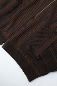YASHIKI    Akiiro Drivers Knit （秋色）YSK-26AW-KN09 BROWN