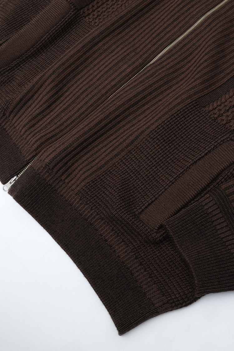 YASHIKI    Akiiro Drivers Knit （秋色）YSK-26AW-KN09 BROWN