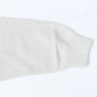 crepuscule / Light Moss Stitch Half Zip P/O Oatmeal
