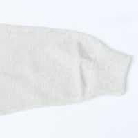 crepuscule / Light Moss Stitch Half Zip P/O Oatmeal