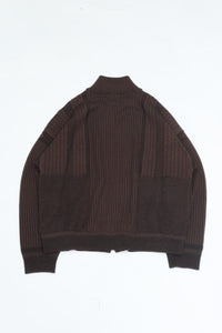 YASHIKI    Akiiro Drivers Knit （秋色）YSK-26AW-KN09 BROWN