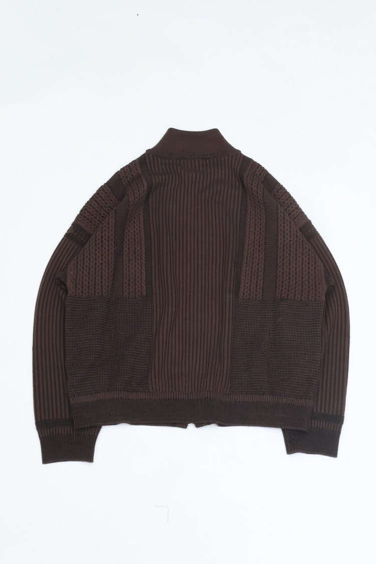 YASHIKI    Akiiro Drivers Knit （秋色）YSK-26AW-KN09 BROWN