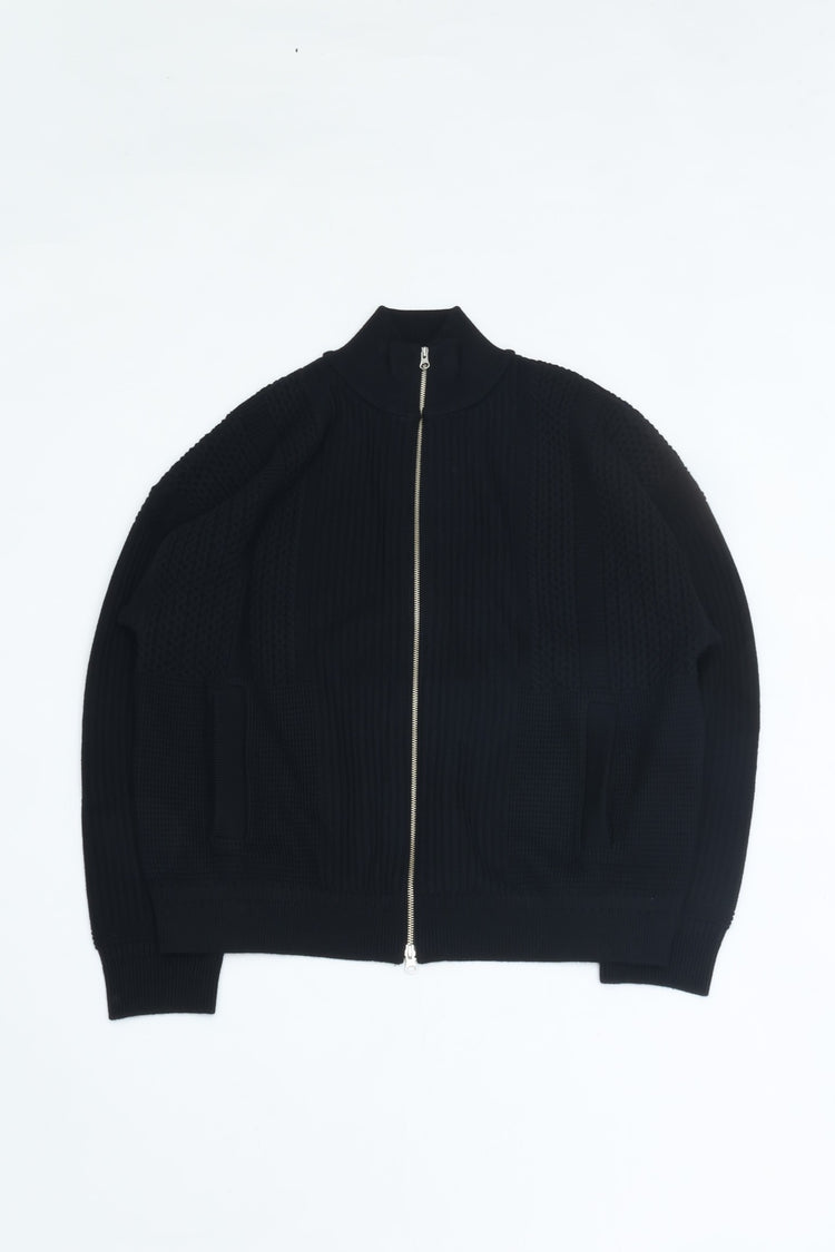YASHIKI    Akiiro Drivers Knit （秋色）YSK-26AW-KN09 BLACK