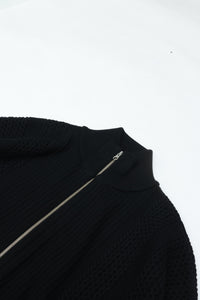 YASHIKI    Akiiro Drivers Knit （秋色）YSK-26AW-KN09 BLACK