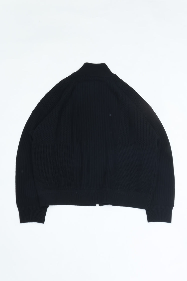 YASHIKI    Akiiro Drivers Knit （秋色）YSK-26AW-KN09 BLACK