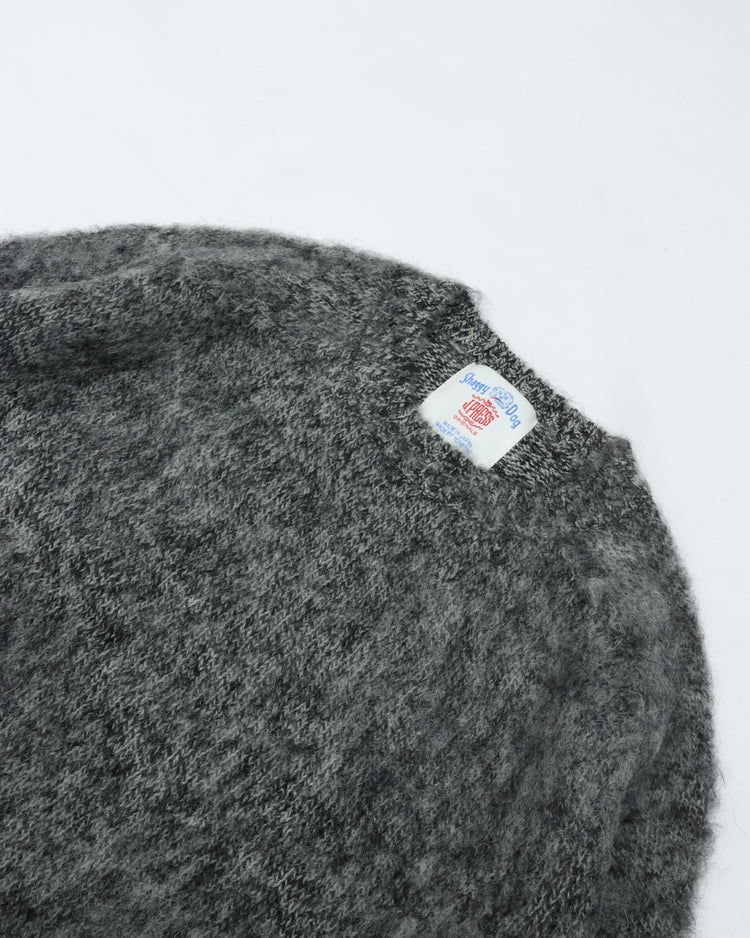 J.PRESS ORIGINALS SADLE CREW NECK GRAY Japan Made KROALW0051