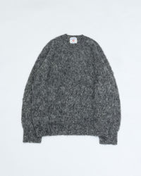 J.PRESS ORIGINALS SADLE CREW NECK GRAY Japan Made KROALW0051