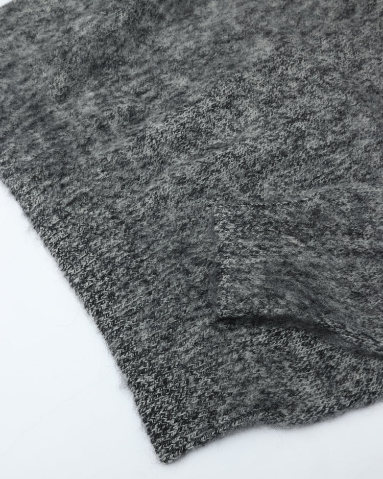 J.PRESS ORIGINALS SADLE CREW NECK GRAY Japan Made KROALW0051