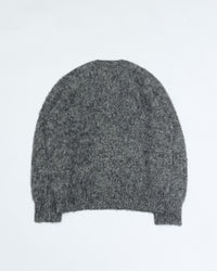 J.PRESS ORIGINALS SADLE CREW NECK GRAY Japan Made KROALW0051