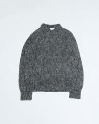 J.PRESS ORIGINALS Saggy Dog Skipper Polo Knit Japan Made KROALW0053 GRAY