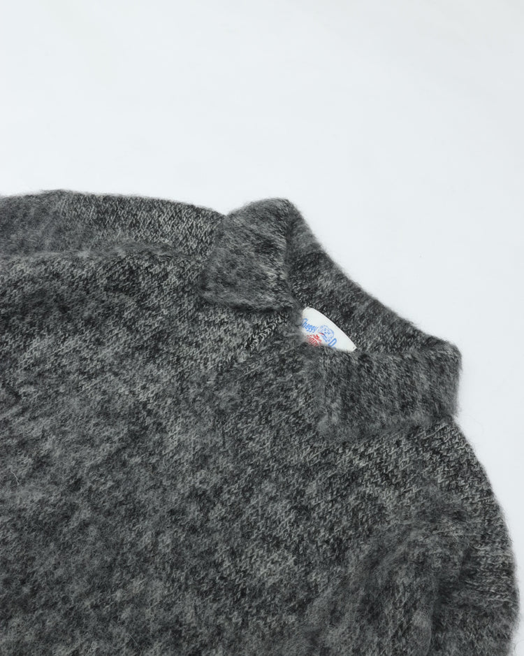 J.PRESS ORIGINALS Saggy Dog Skipper Polo Knit Japan Made KROALW0053 GRAY