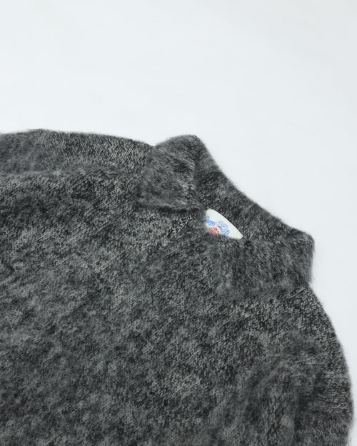 J.PRESS ORIGINALS Saggy Dog Skipper Polo Knit Japan Made KROALW0053 GRAY