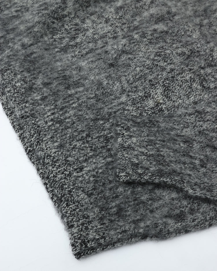 J.PRESS ORIGINALS Saggy Dog Skipper Polo Knit Japan Made KROALW0053 GRAY