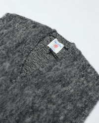J.PRESS ORIGINALS Shaggy Dog V-Neck Vest Japan Made KROALW0052 GRAY