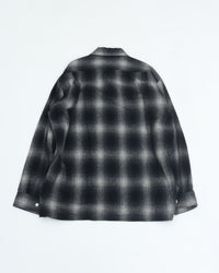 COTTON PAN Shaaf Flannel Shirt L/S Oakland BLACK*WHITE