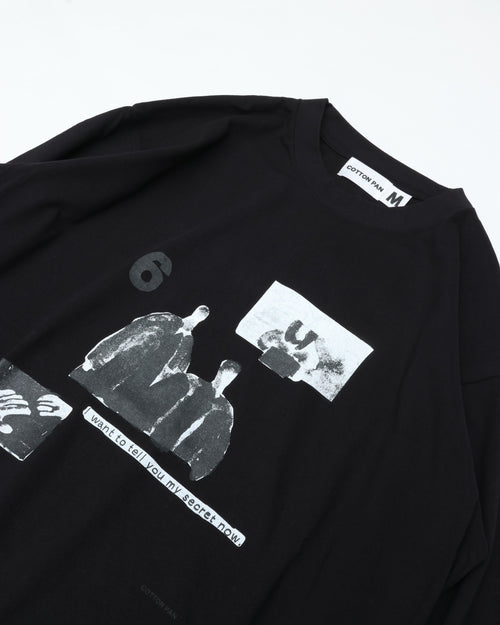 COTTON PAN 6 GOAT BLACK