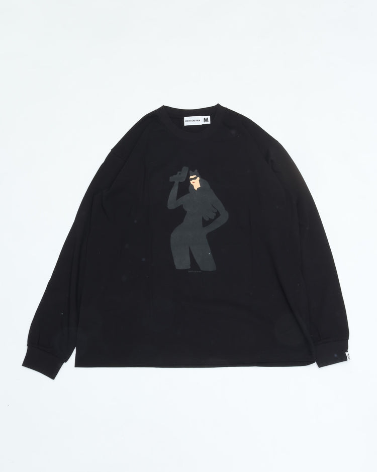 COTTON PAN  Cat GOAT BLACK